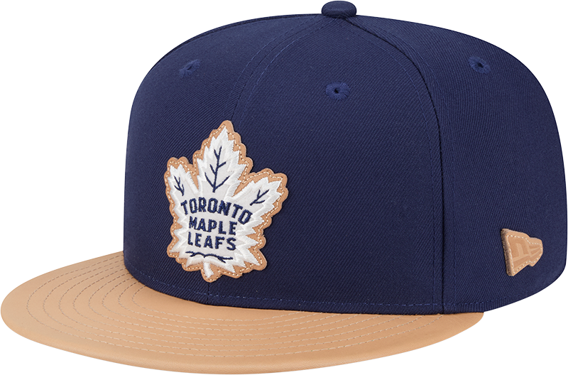 Toronto Maple Leafs Leather Visor 59FIFTY Fitted Hat