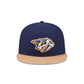 Nashville Predators Leather Visor 59FIFTY Fitted Hat