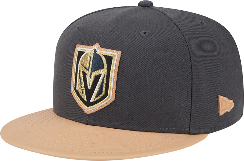 Vegas Golden Knights Leather Visor 59FIFTY Fitted Hat