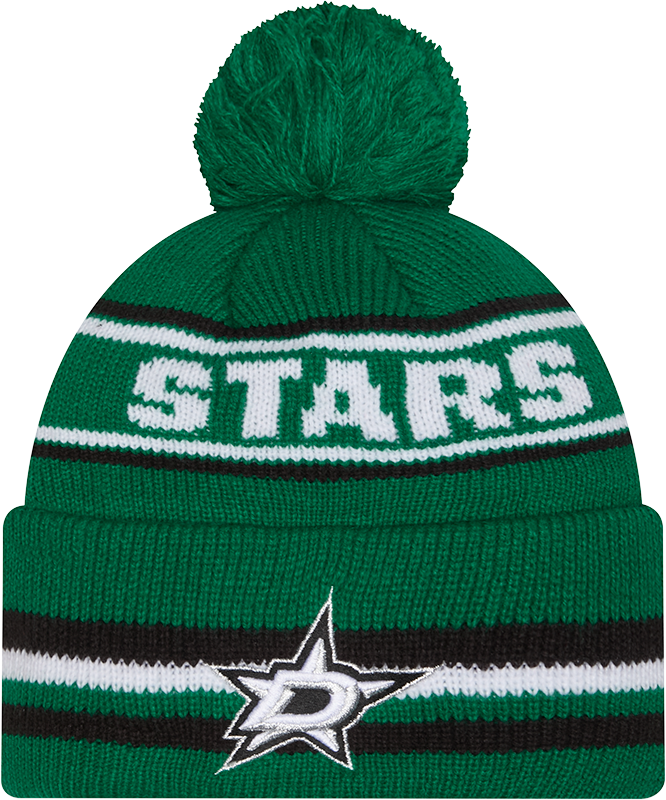 Dallas Stars Classic Pom Knit Hat