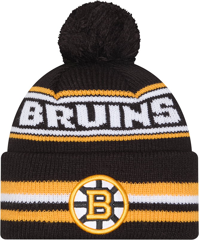 Boston Bruins Classic Pom Knit Hat