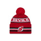 New Jersey Devils Classic Pom Knit Hat
