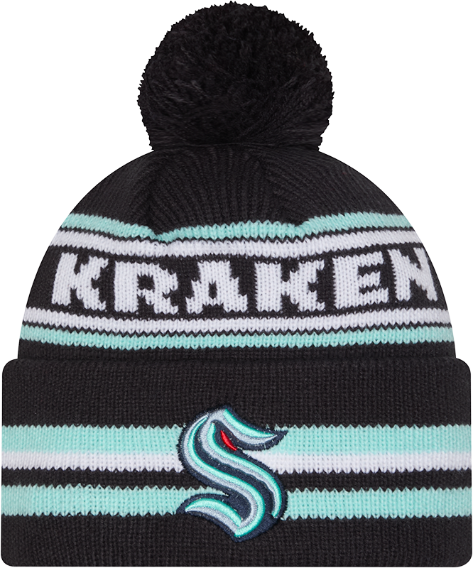 Seattle Kraken Classic Pom Knit Hat