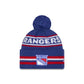 New York Rangers Classic Pom Knit Hat