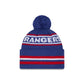 New York Rangers Classic Pom Knit Hat