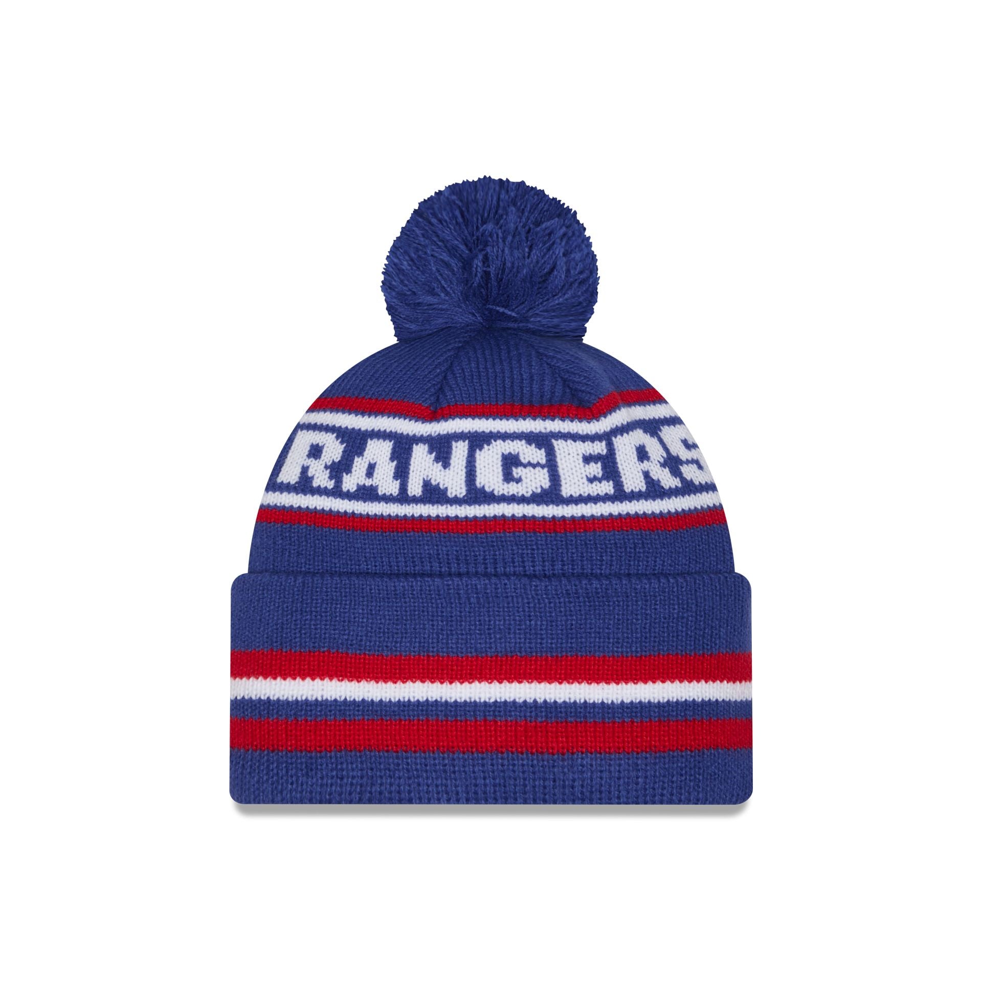 New York Rangers Classic Pom Knit Hat