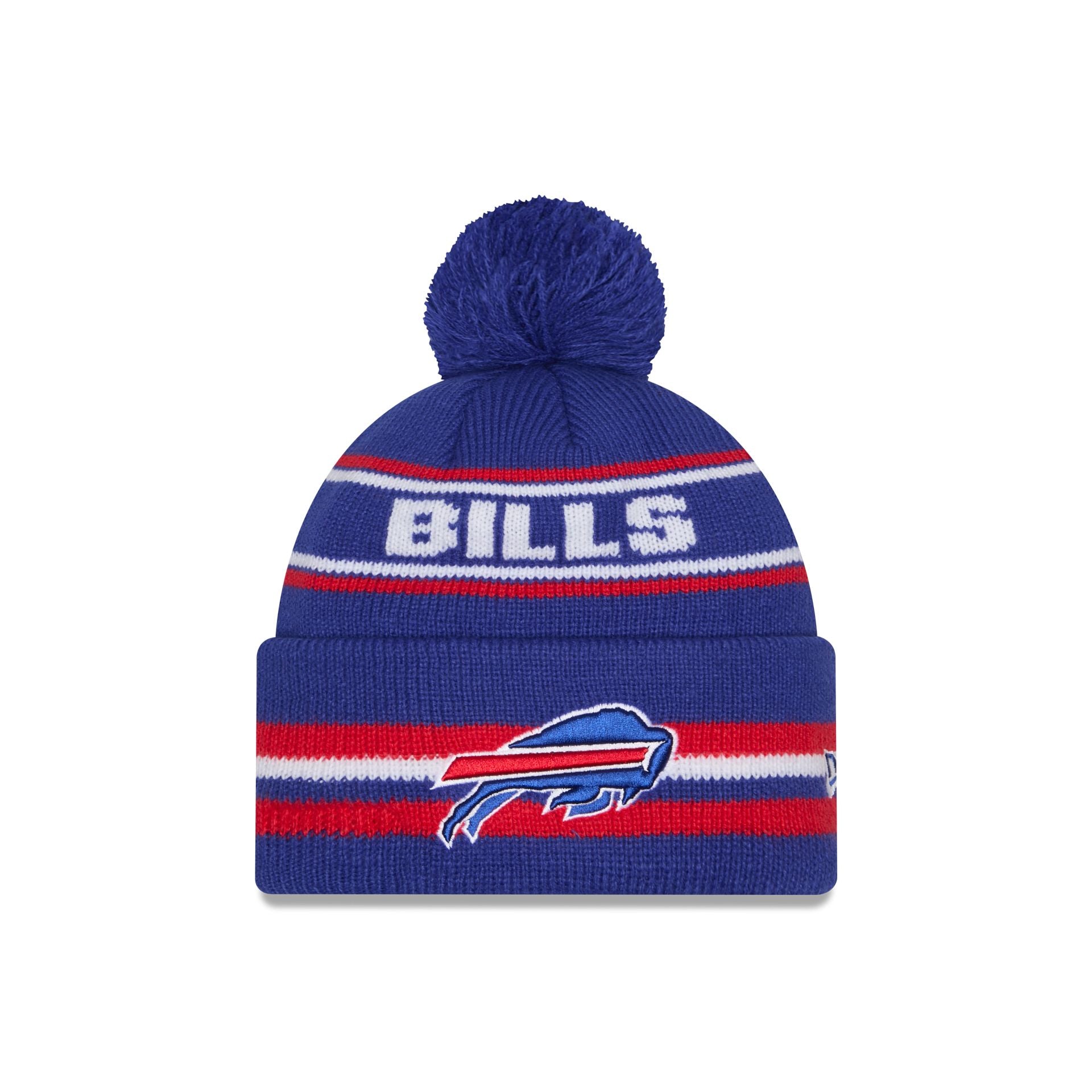 Buffalo Bills Classic Pom Knit Hat