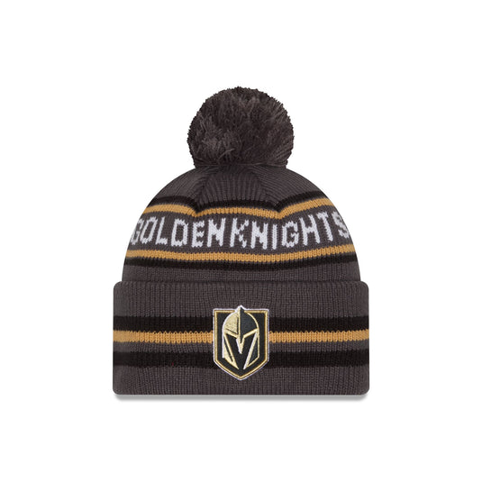 Vegas Golden Knights Classic Pom Knit Hat - New Era Cap