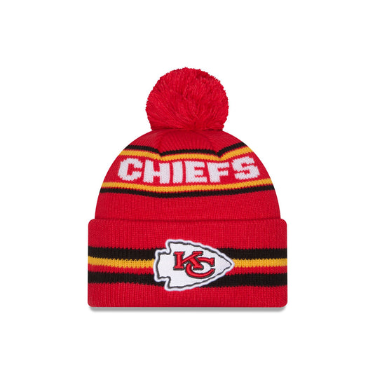 Kansas City Chiefs Classic Pom Knit Hat - New Era Cap