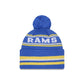 Los Angeles Rams Classic Pom Knit Hat