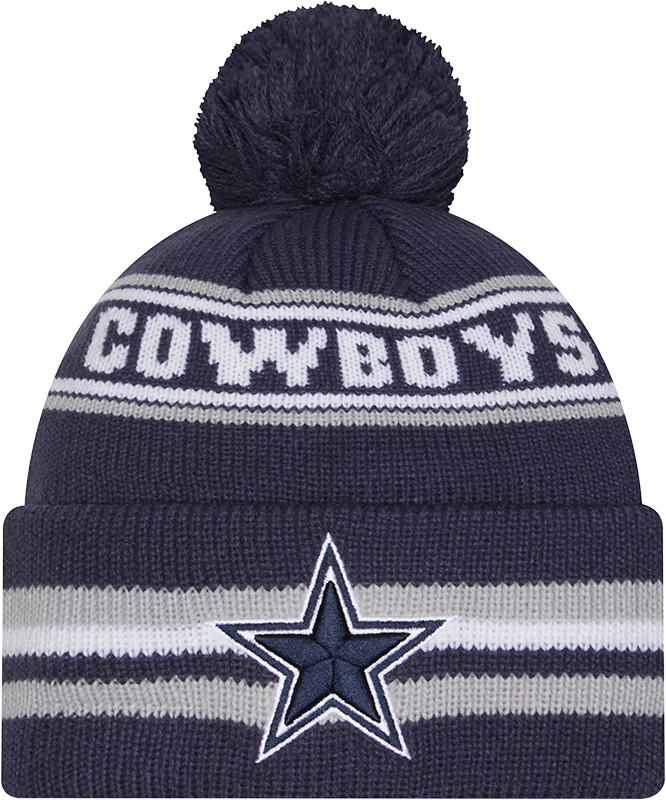 Dallas Cowboys Classic Pom Knit Hat