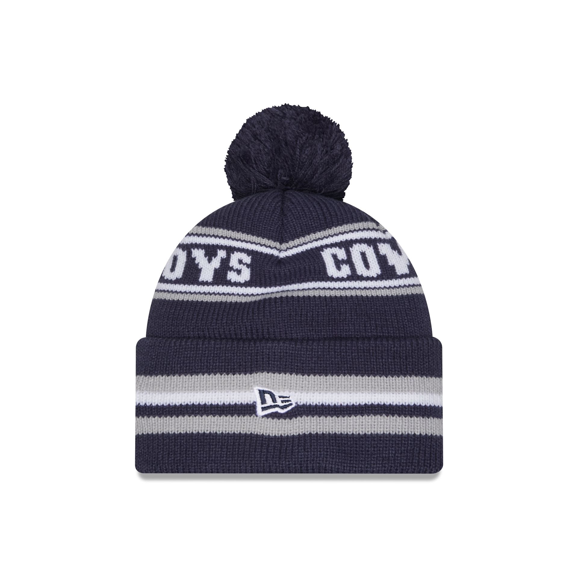 Dallas Cowboys Classic Pom Knit Hat