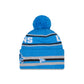 Detroit Lions Classic Pom Knit Hat