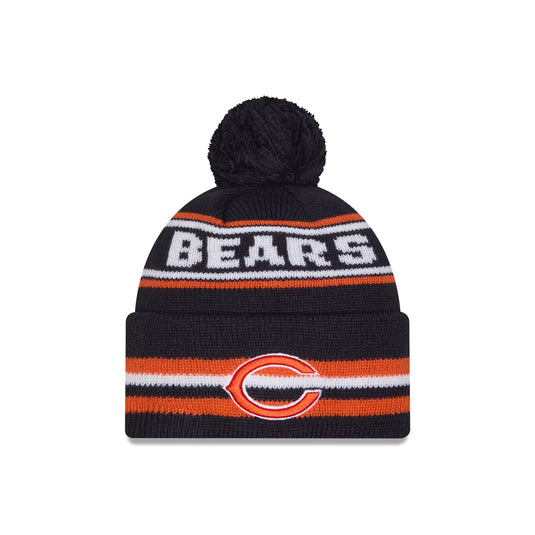 Chicago Bears Classic Pom Knit Hat - New Era Cap