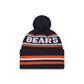 Chicago Bears Classic Pom Knit Hat