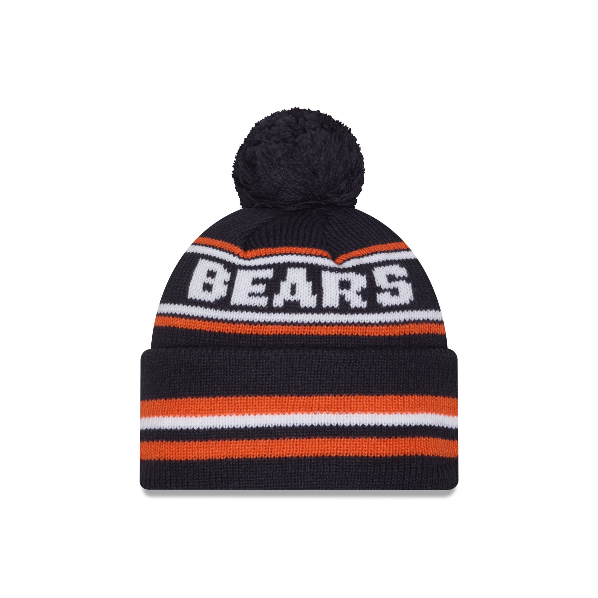 Chicago Bears Classic Pom Knit Hat
