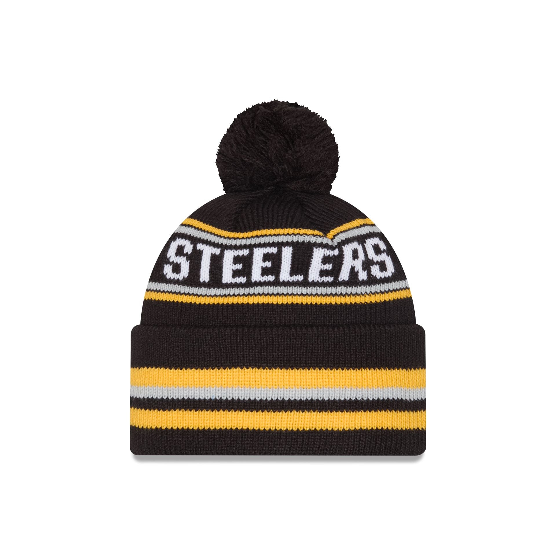 Pittsburgh Steelers Classic Pom Knit Hat