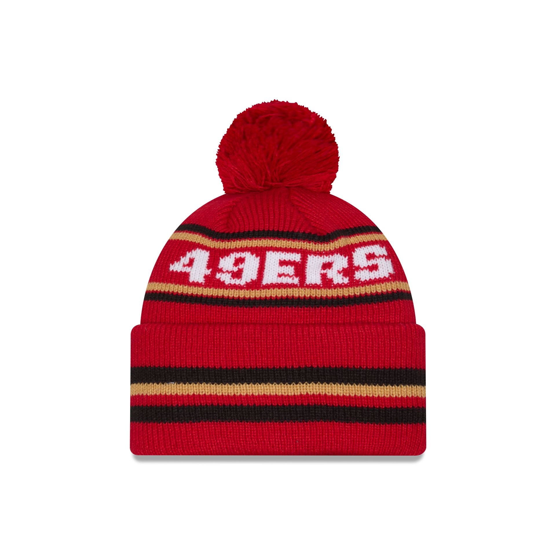 San Francisco 49ers Classic Pom Knit Hat