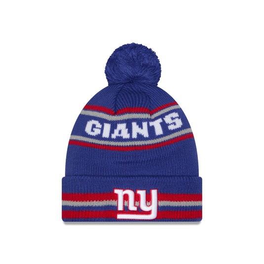 New York Giants Classic Pom Knit Hat - New Era Cap