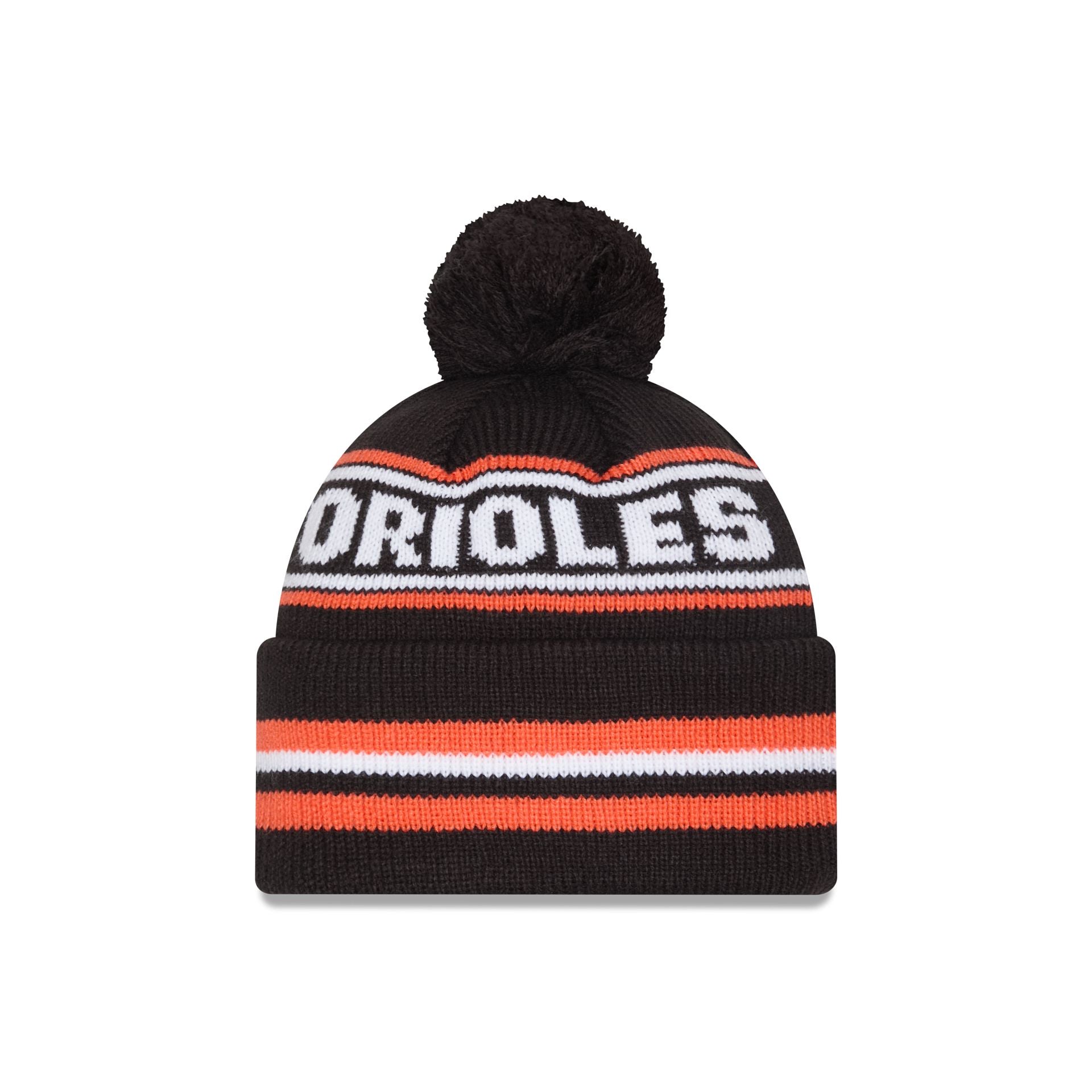 Baltimore Orioles Classic Pom Knit Hat