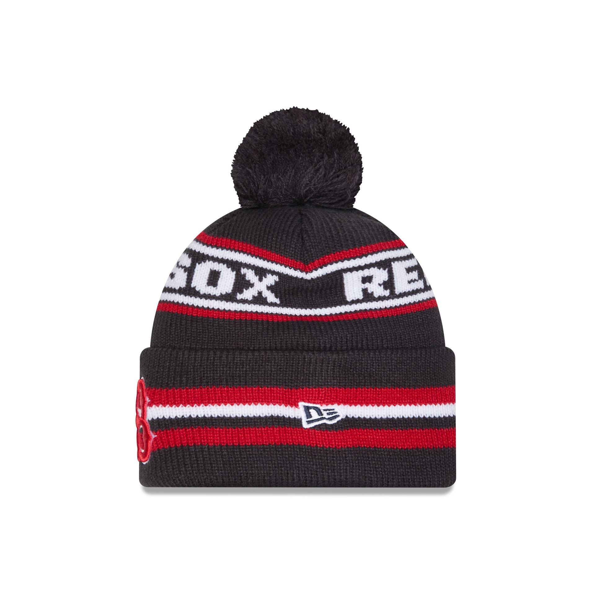 Boston Red Sox Classic Pom Knit Hat