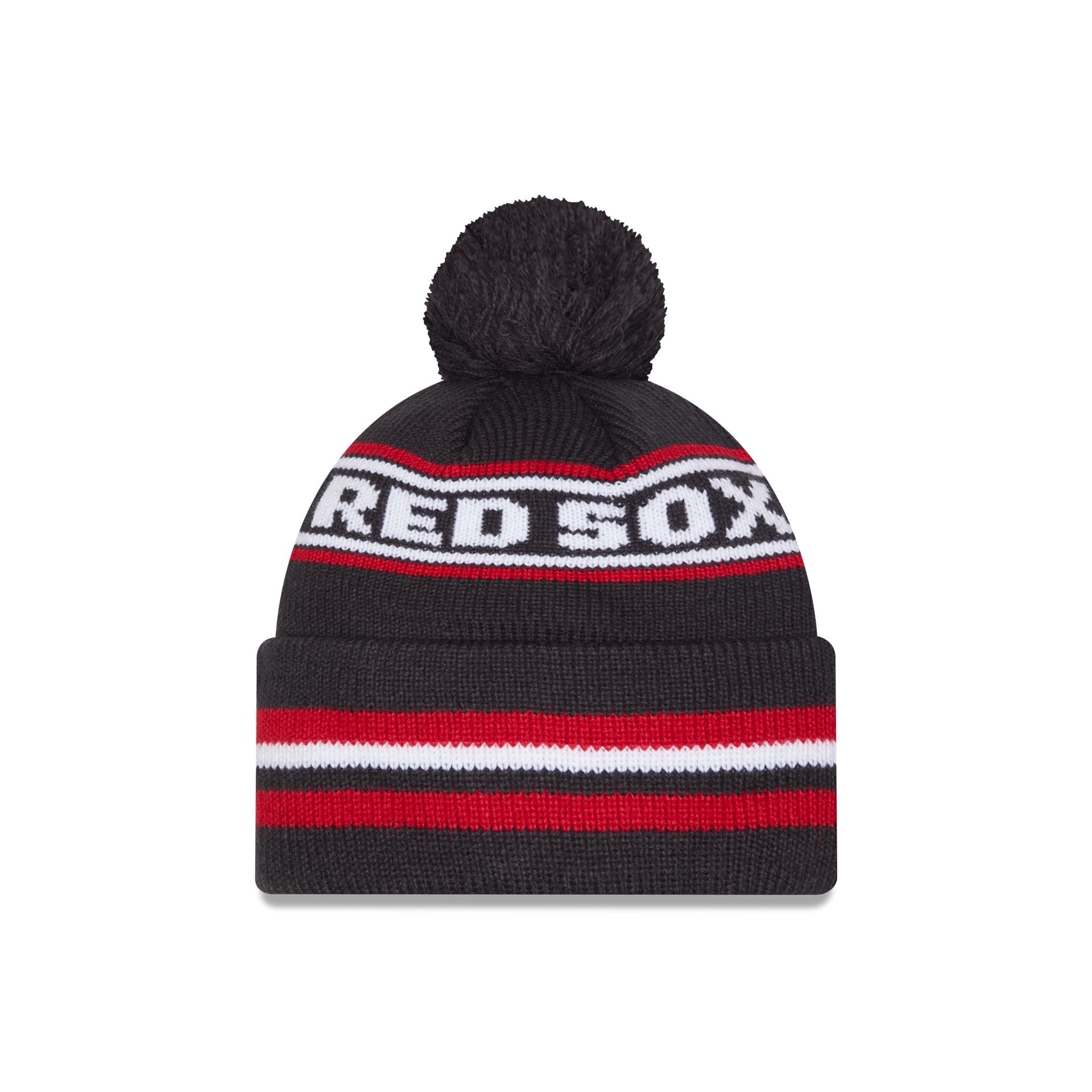 Boston Red Sox Classic Pom Knit Hat
