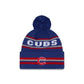 Chicago Cubs Classic Pom Knit Hat