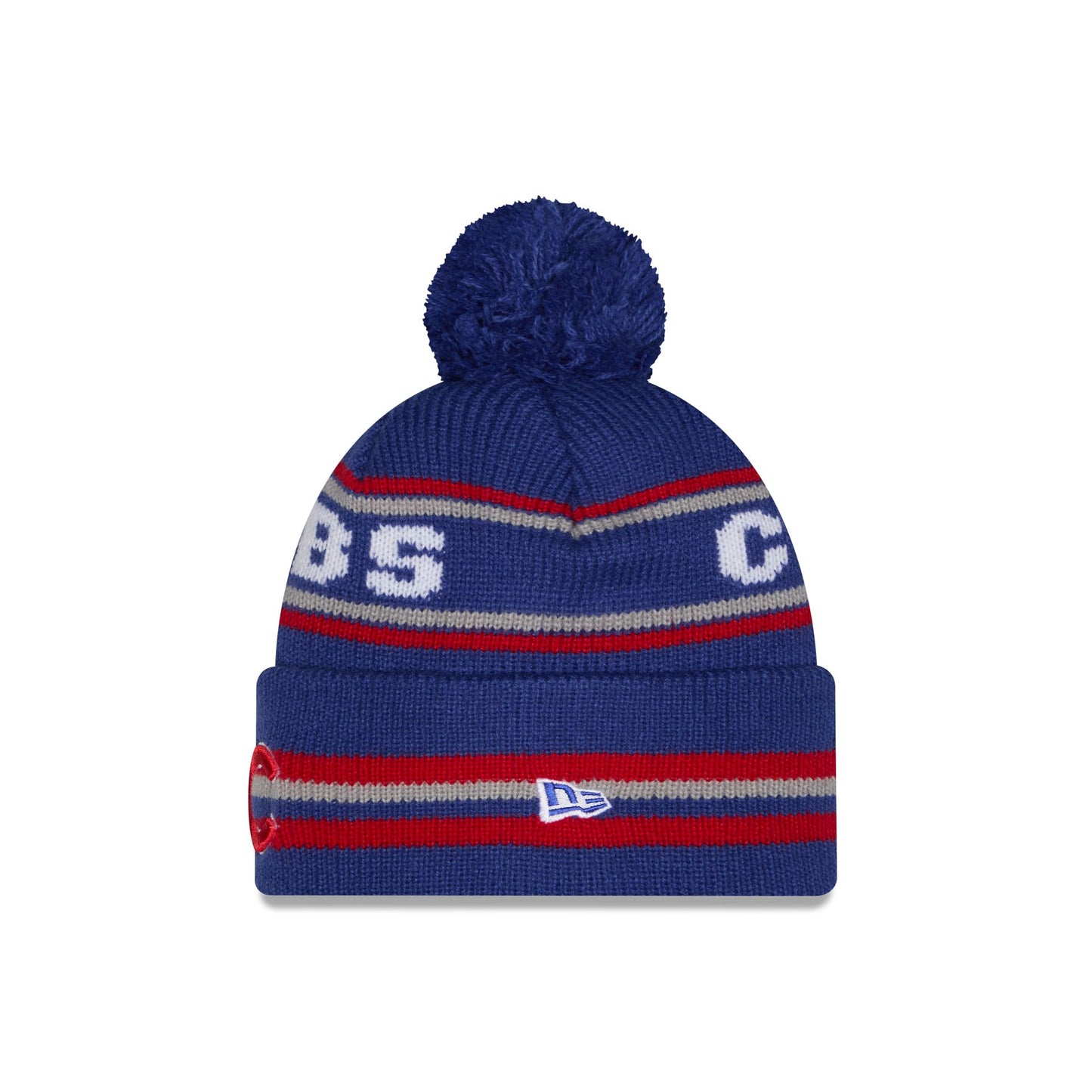 Chicago Cubs Classic Pom Knit Hat