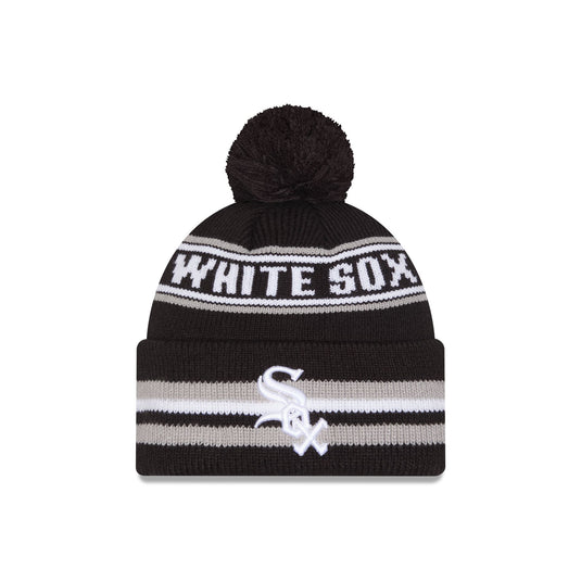 Chicago White Sox Classic Pom Knit Hat - New Era Cap