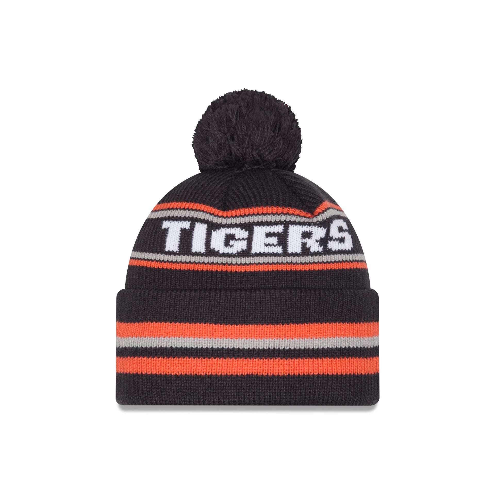 Detroit Tigers Classic Pom Knit Hat