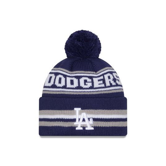 Los Angeles Dodgers Classic Pom Knit Hat - New Era Cap
