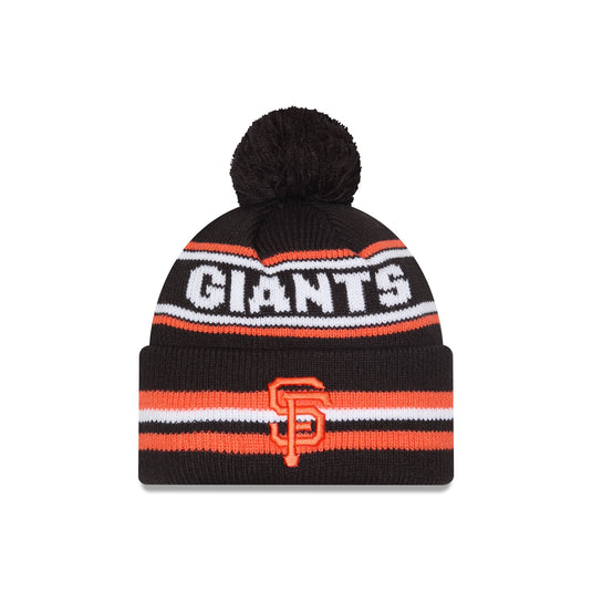 San Francisco Giants Classic Pom Knit Hat - New Era Cap