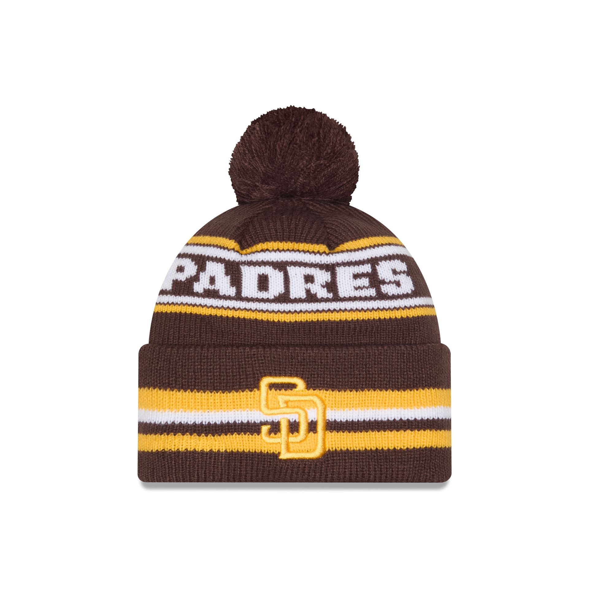 San Diego Padres Classic Pom Knit Hat