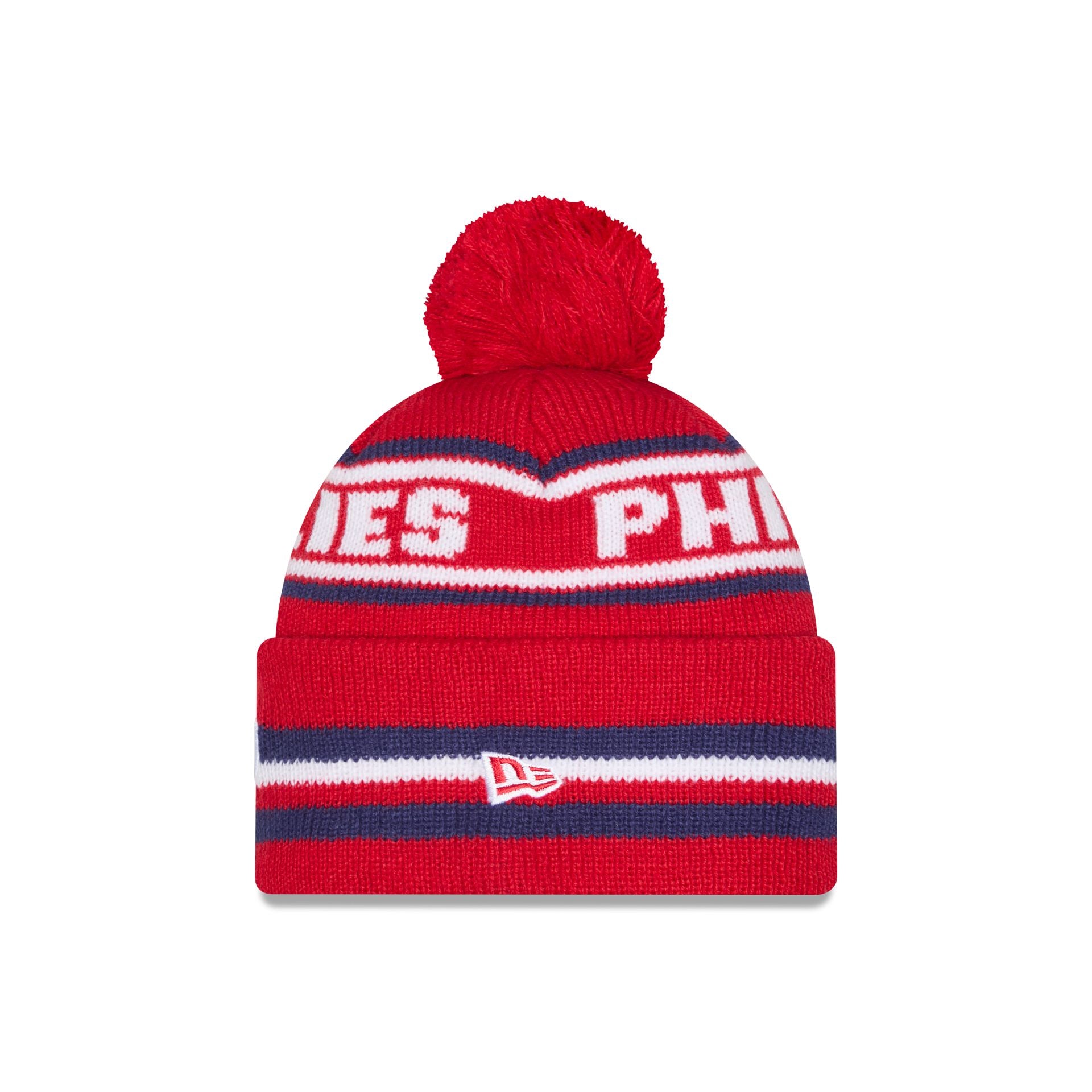 Philadelphia Phillies Classic Pom Knit Hat