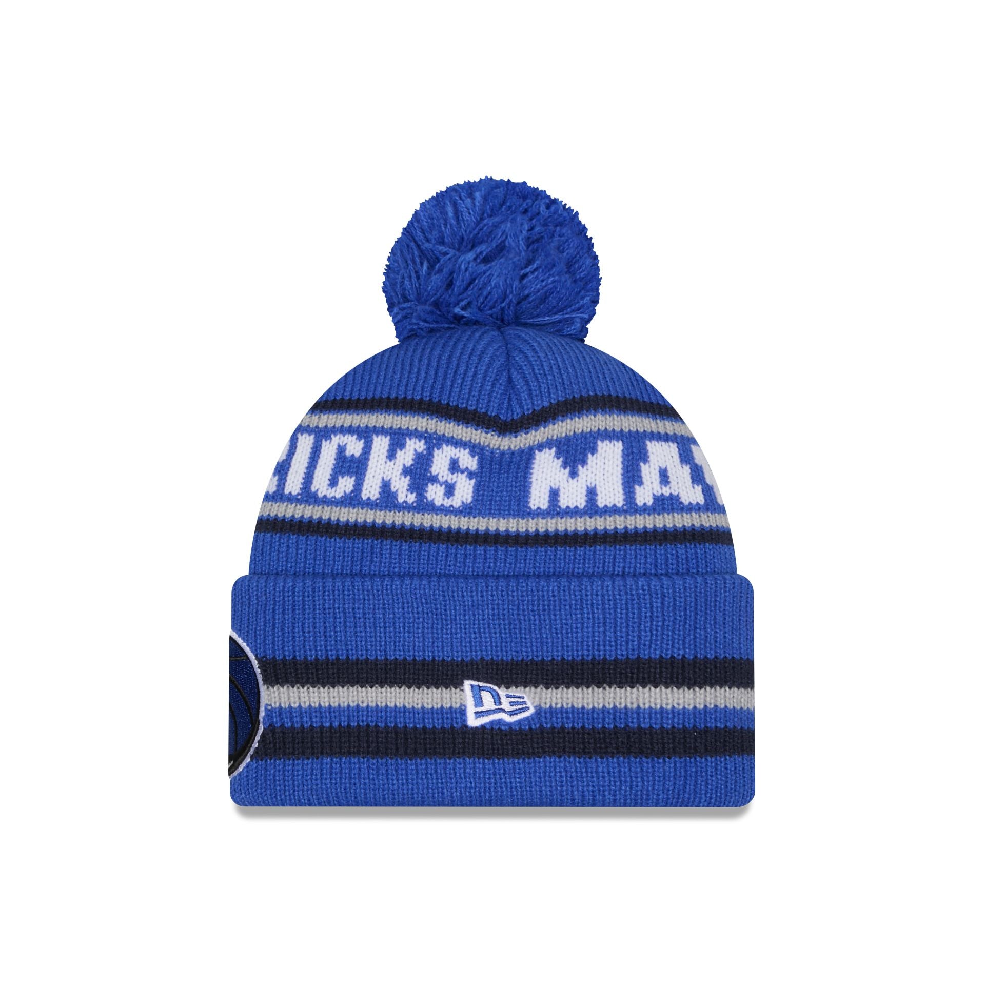 Dallas Mavericks Classic Pom Knit Hat