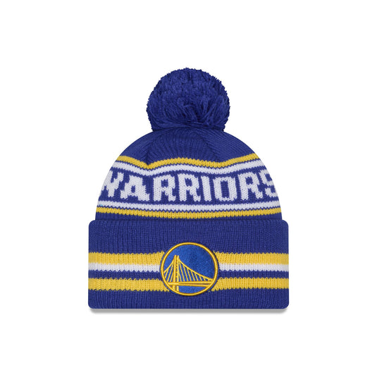 Golden State Warriors Classic Pom Knit Hat - New Era Cap