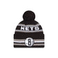 Brooklyn Nets Classic Pom Knit Hat