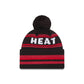 Miami Heat Classic Pom Knit Hat
