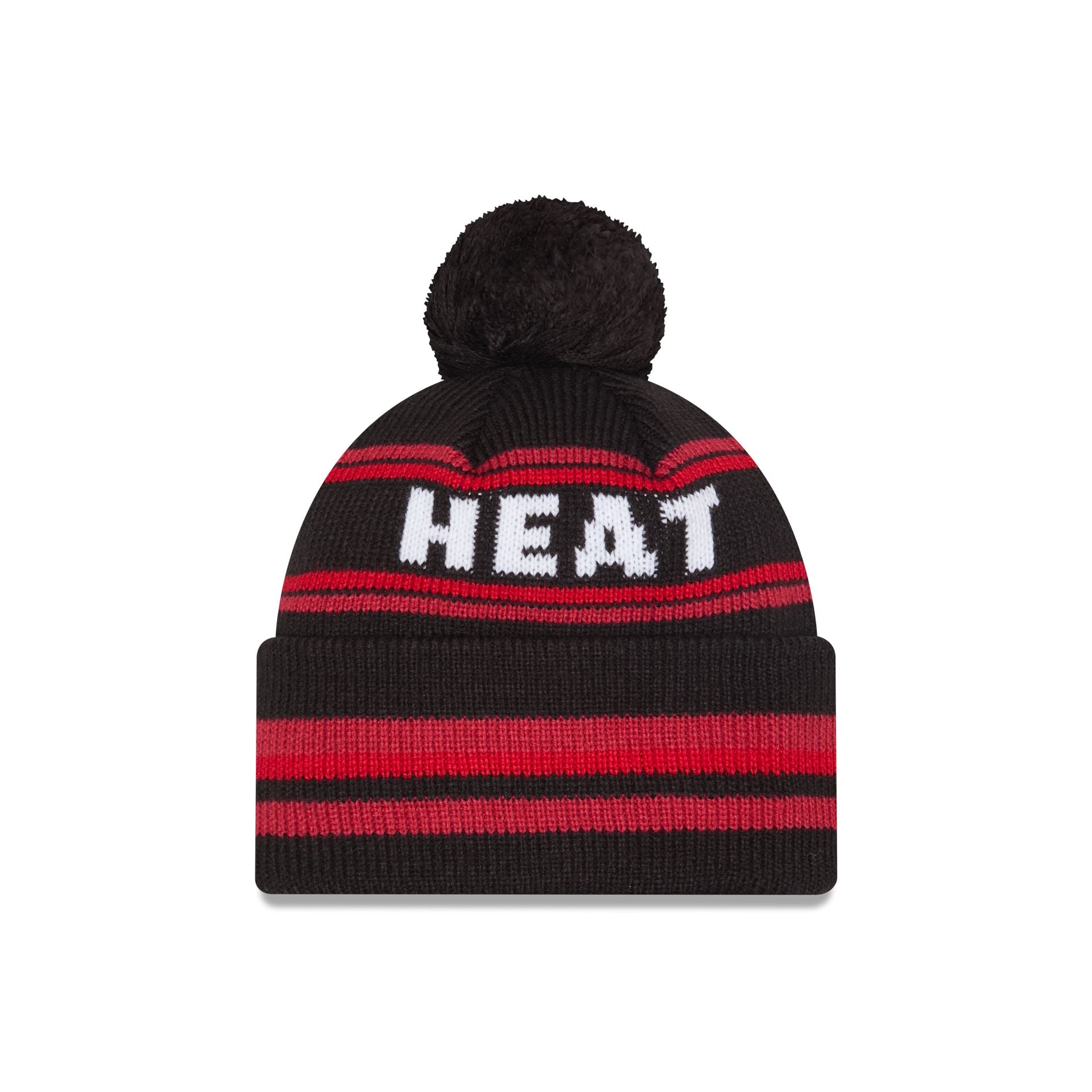 Miami Heat Classic Pom Knit Hat