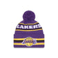 Los Angeles Lakers Classic Pom Knit Hat