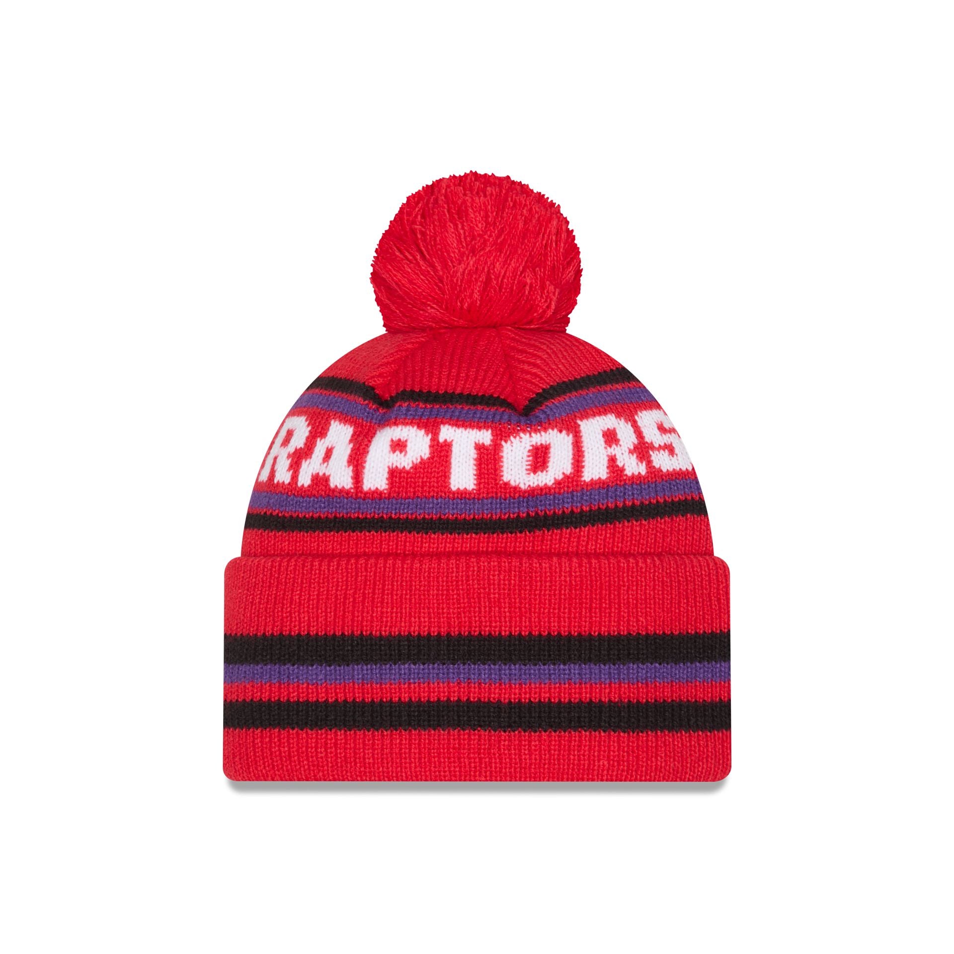 Toronto Raptors Classic Pom Knit Hat