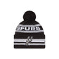 San Antonio Spurs Classic Pom Knit Hat