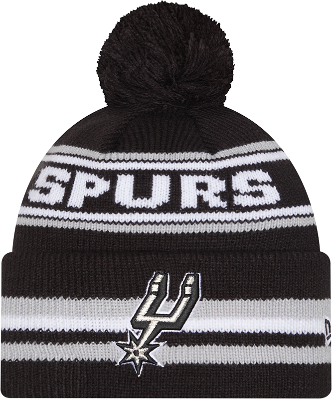 San Antonio Spurs Classic Pom Knit Hat