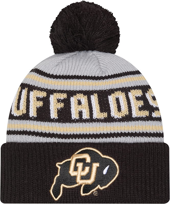 Colorado Buffaloes Classic Pom Knit Hat