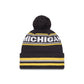 Michigan Wolverines Classic Pom Knit Hat