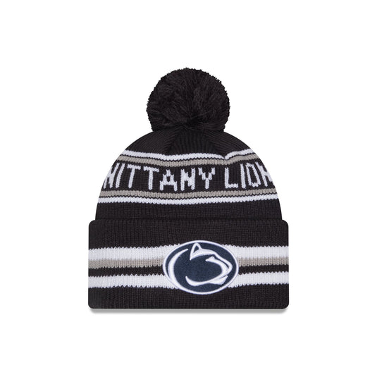 Penn State Nittany Lions Classic Pom Knit Hat - New Era Cap