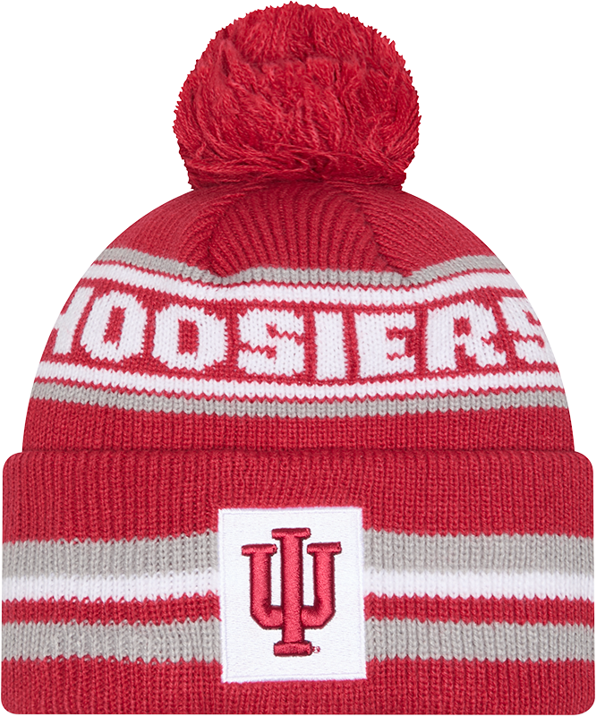 Indiana Hoosiers Classic Pom Knit Hat