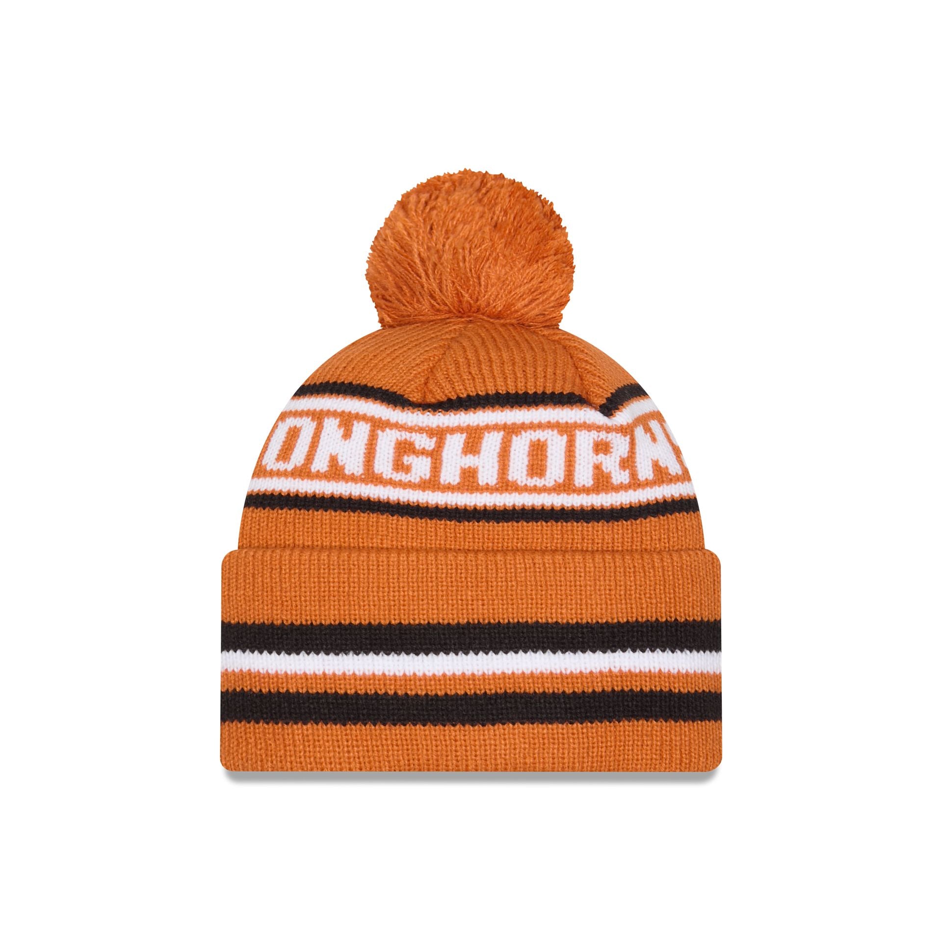 Texas Longhorns Classic Pom Knit Hat