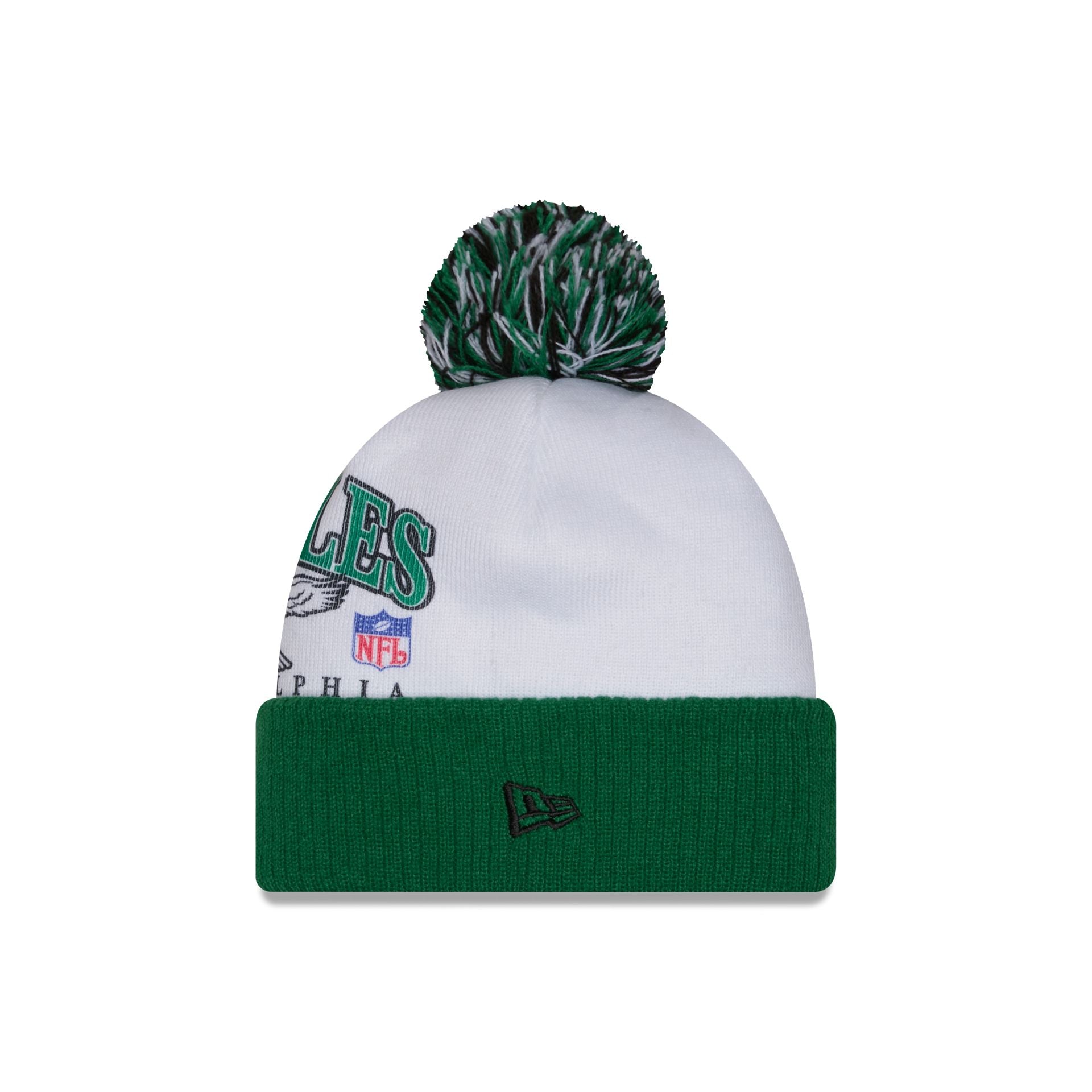 Philadelphia Eagles Spirit Pom Knit Hat
