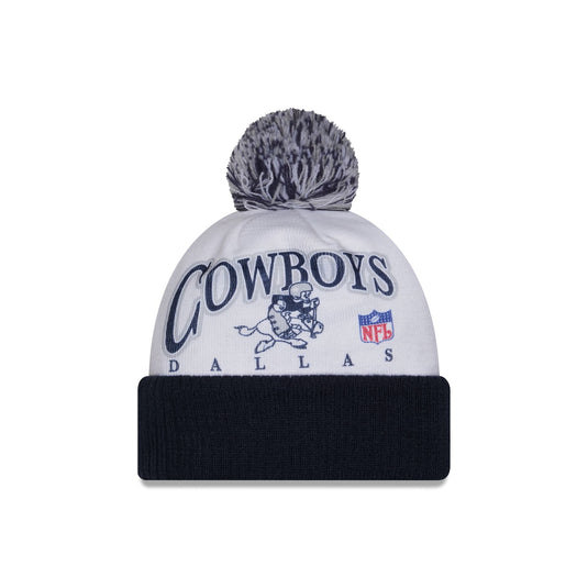Dallas Cowboys Spirit Pom Knit Hat - New Era Cap